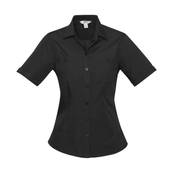 Biz Collection Ladies Bondi Short Sleeve Shirt - Tuff-As Workwear ...